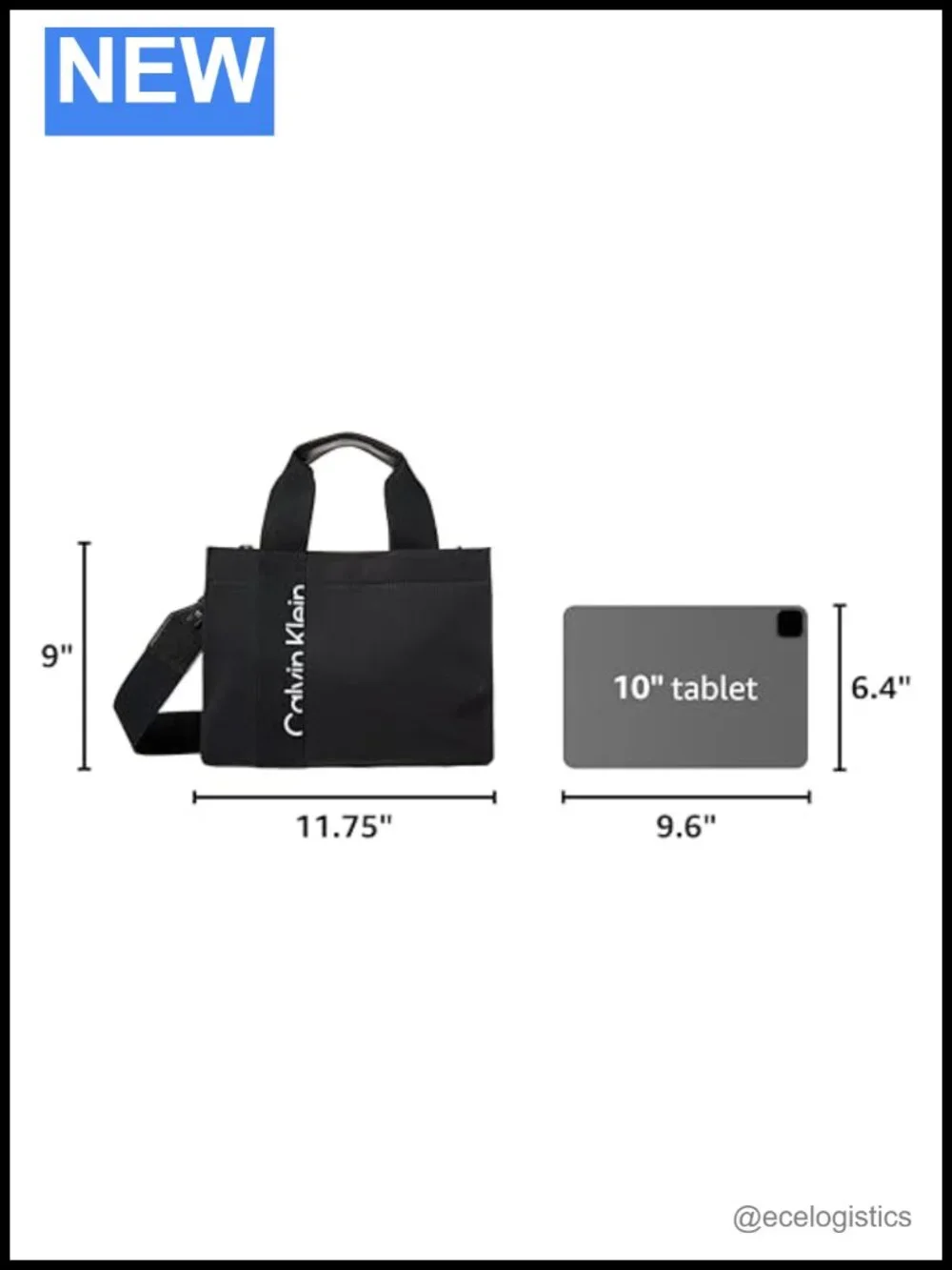 Nylon Mini Crossbody Bag with Removable Strap, 5 Compartments